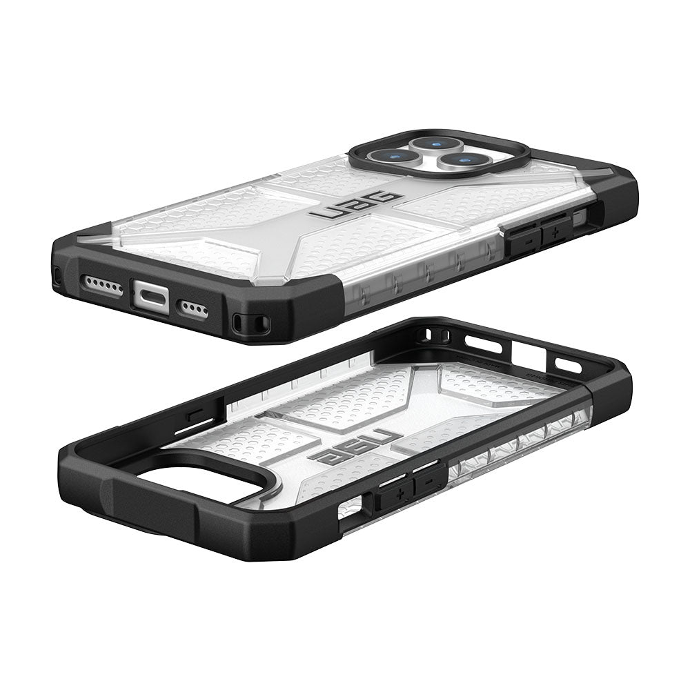 UAG Plasma iPhone 15 Pro Case - Ice