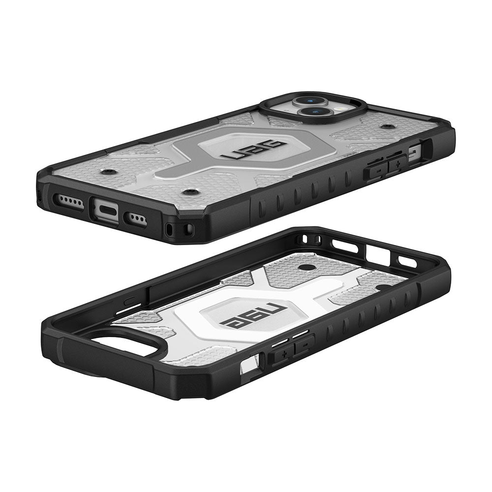 UAG Pathfinder for Magsafe iPhone 15 Plus Case - Ice