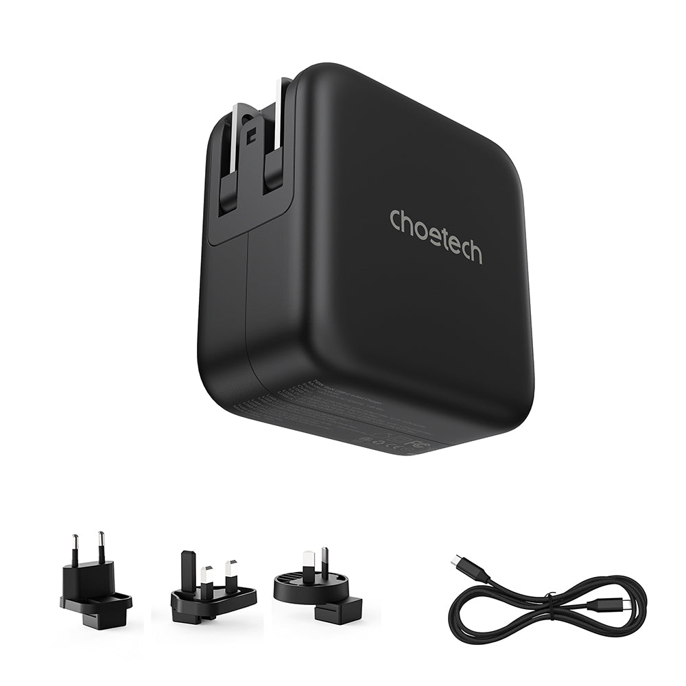 Choetech PD 70W GaN 3 USB-C+1 USB-A Multiple Plugs Charger