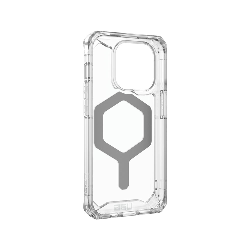 UAG Plyo for Magsafe iPhone 15 Pro Case - Ice/Silver