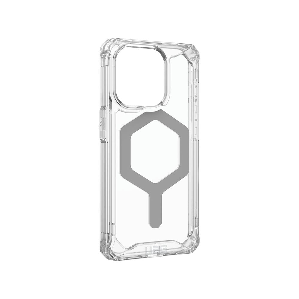 UAG Plyo for Magsafe iPhone 15 Pro Case - Ice/Silver