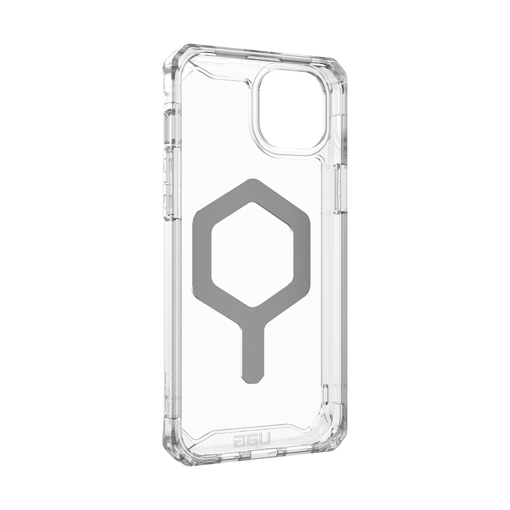 UAG Plyo for Magsafe iPhone 15 Plus Case - Ice/Silver