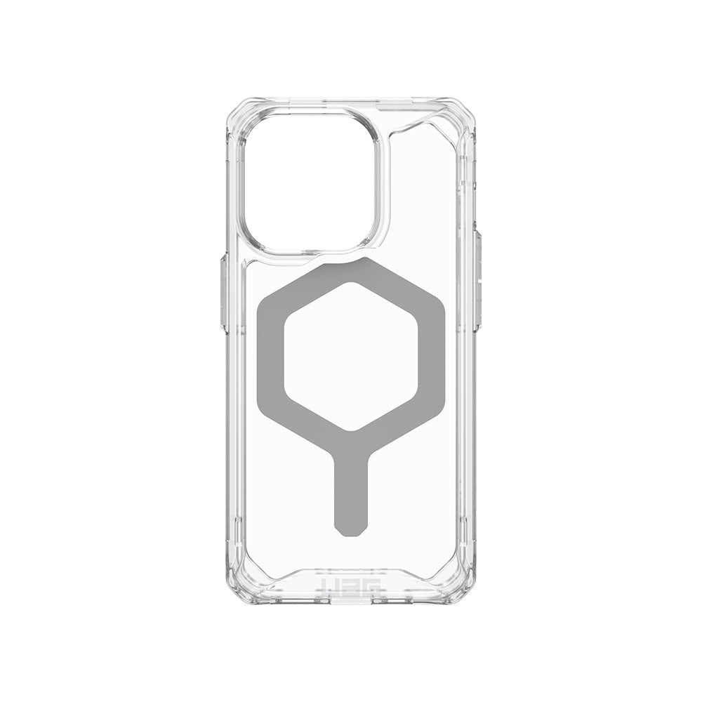 UAG Plyo for Magsafe iPhone 15 Pro Case - Ice/Silver