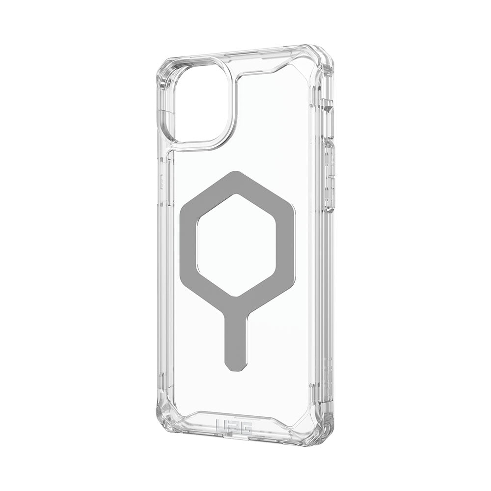 UAG Plyo for Magsafe iPhone 15 Plus Case - Ice/Silver