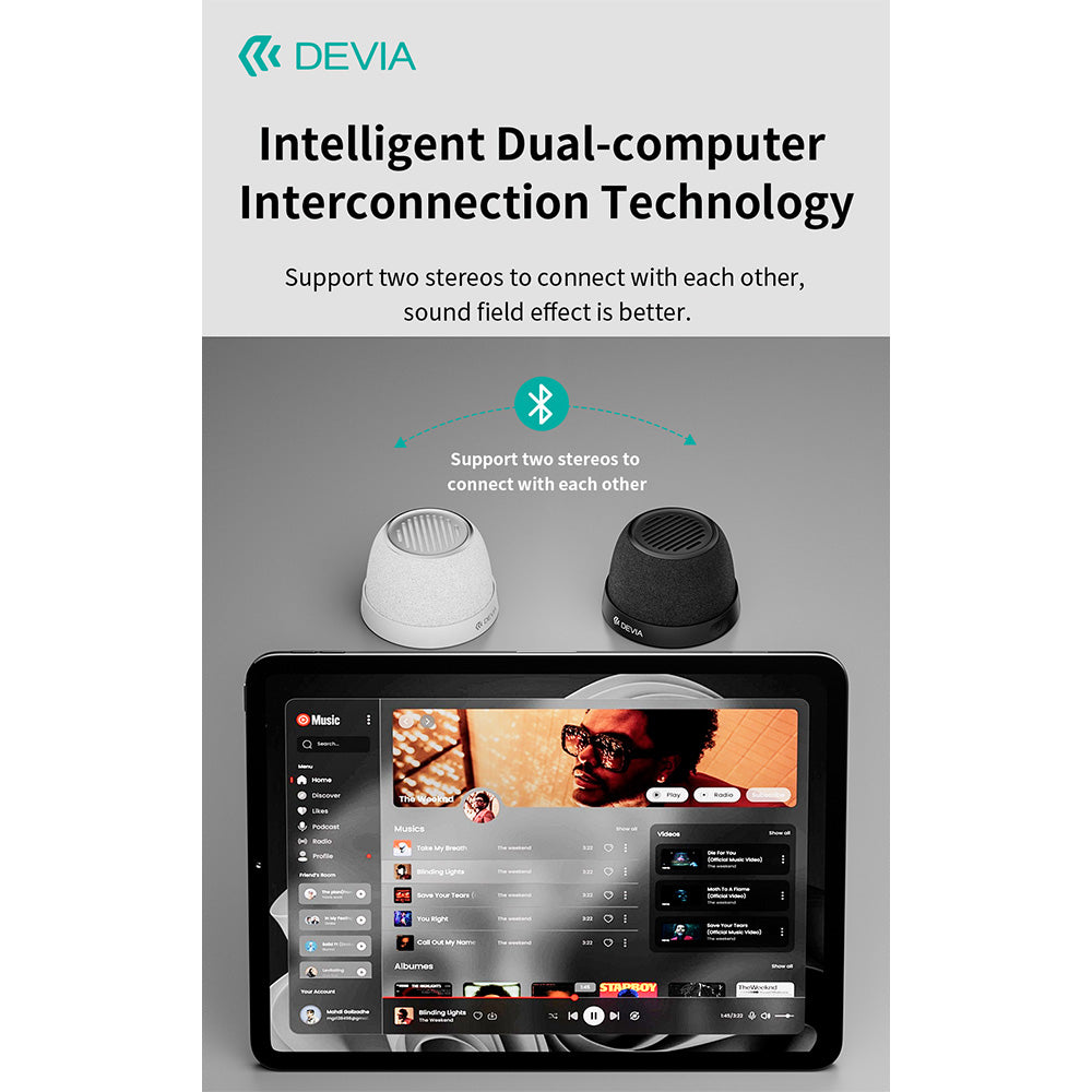 DEVIA Sound Lite4 Wireless Speaker EM508 - Black