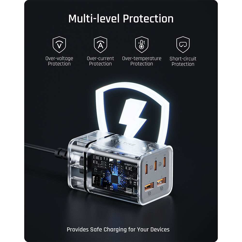 Voltme Vito 75 Extravel 75W 2A3C Travel Adapter