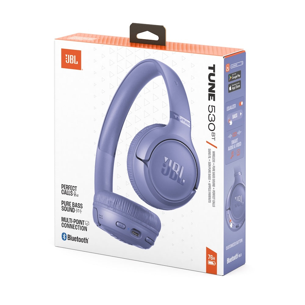 JBL Tune 530BT Wireless On-Ear Headphone Lavender