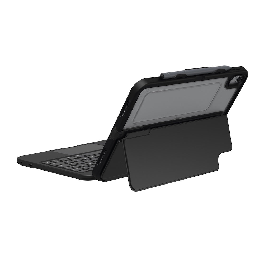 ZAGG Tough Keys Keyboard Case for iPad A16/10th Gen Black