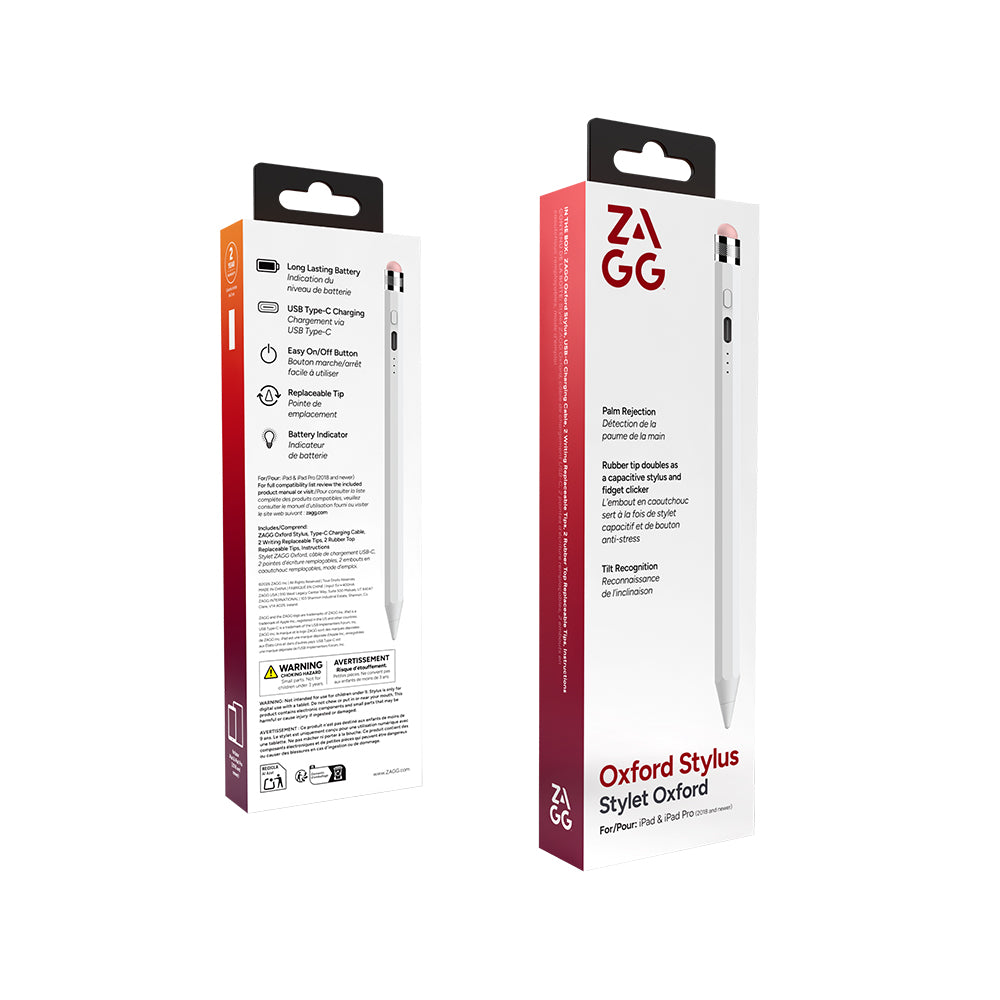 ZAGG Oxford Stylus Pencil White