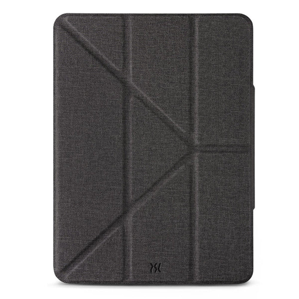 Power Support Air Jacket Folio Transparent Case for iPad A16/10th Gen - Dark Grey