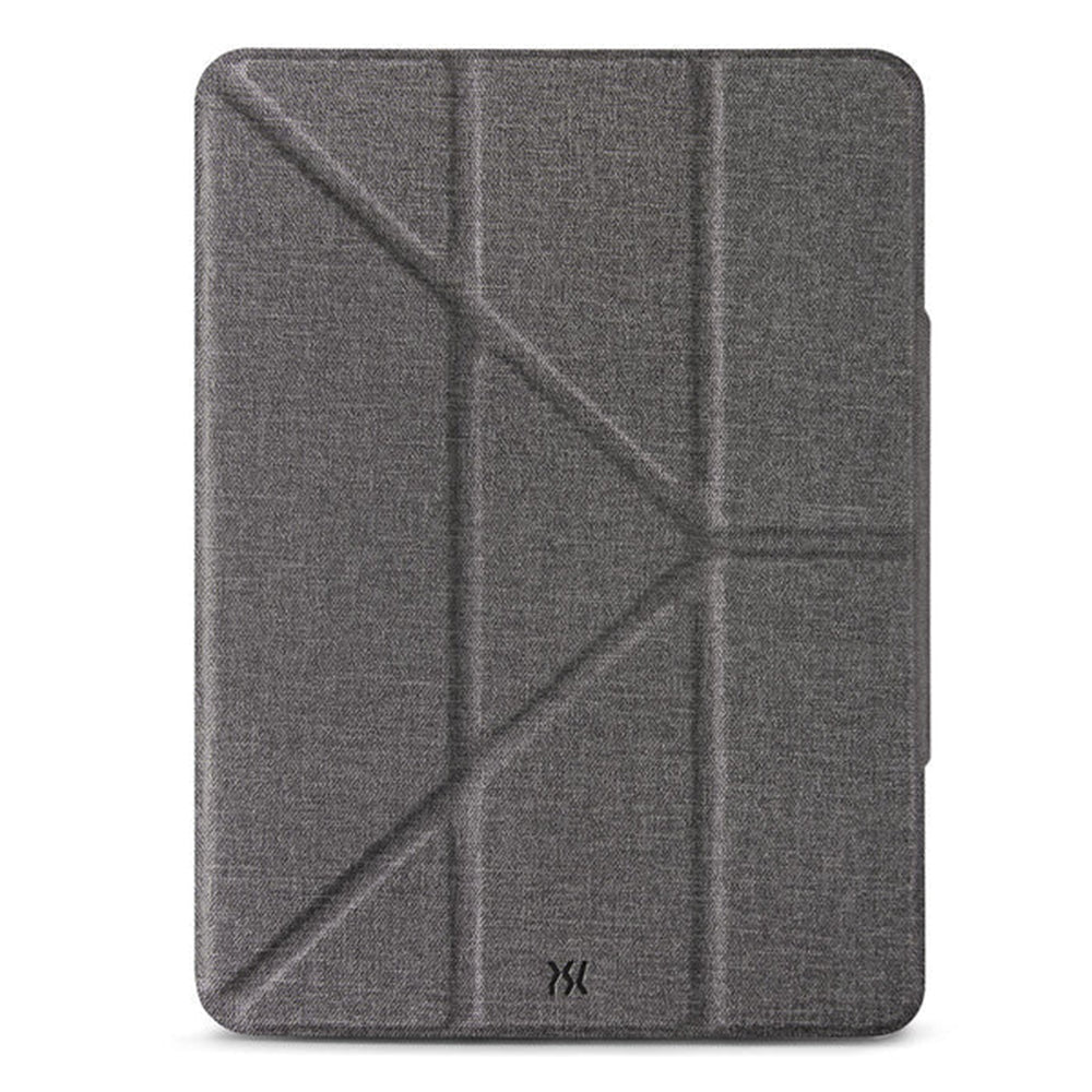 Power Support Air Jacket Folio Transparent Case for iPad A16/10th Gen - Grey