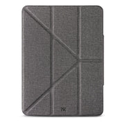 Power Support Air Jacket Folio Transparent Case for iPad A16/10th Gen - Grey