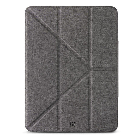 Power Support Air Jacket Folio Transparent Case for iPad A16/10th Gen - Grey