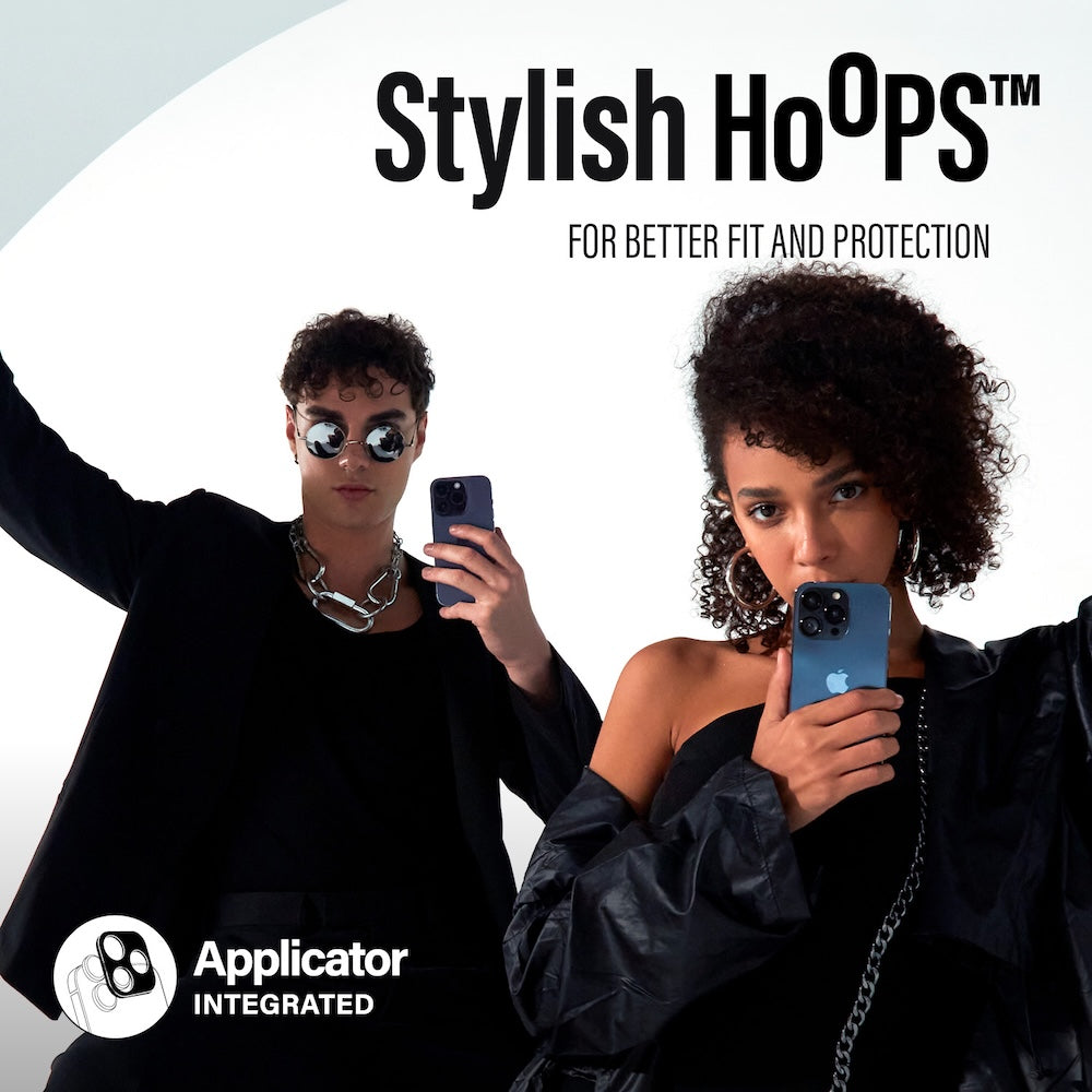 PanzerGlass Hoops for iPhone 16 Pro/16 Pro Max - Black