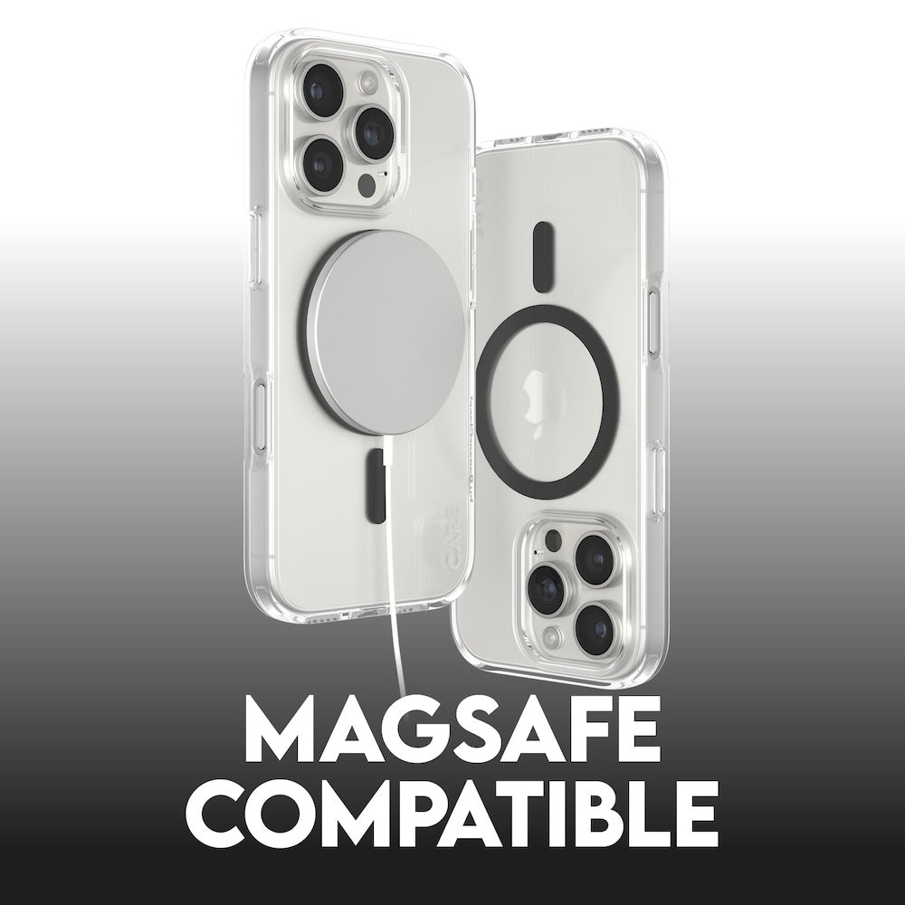CARE by PanzerGlass Case Flagship Black MagSafe for iPhone 16 Pro