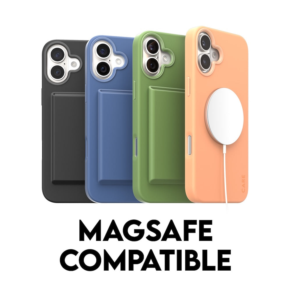 CARE by PanzerGlass Case Fashion Black MagSafe iPhone 16