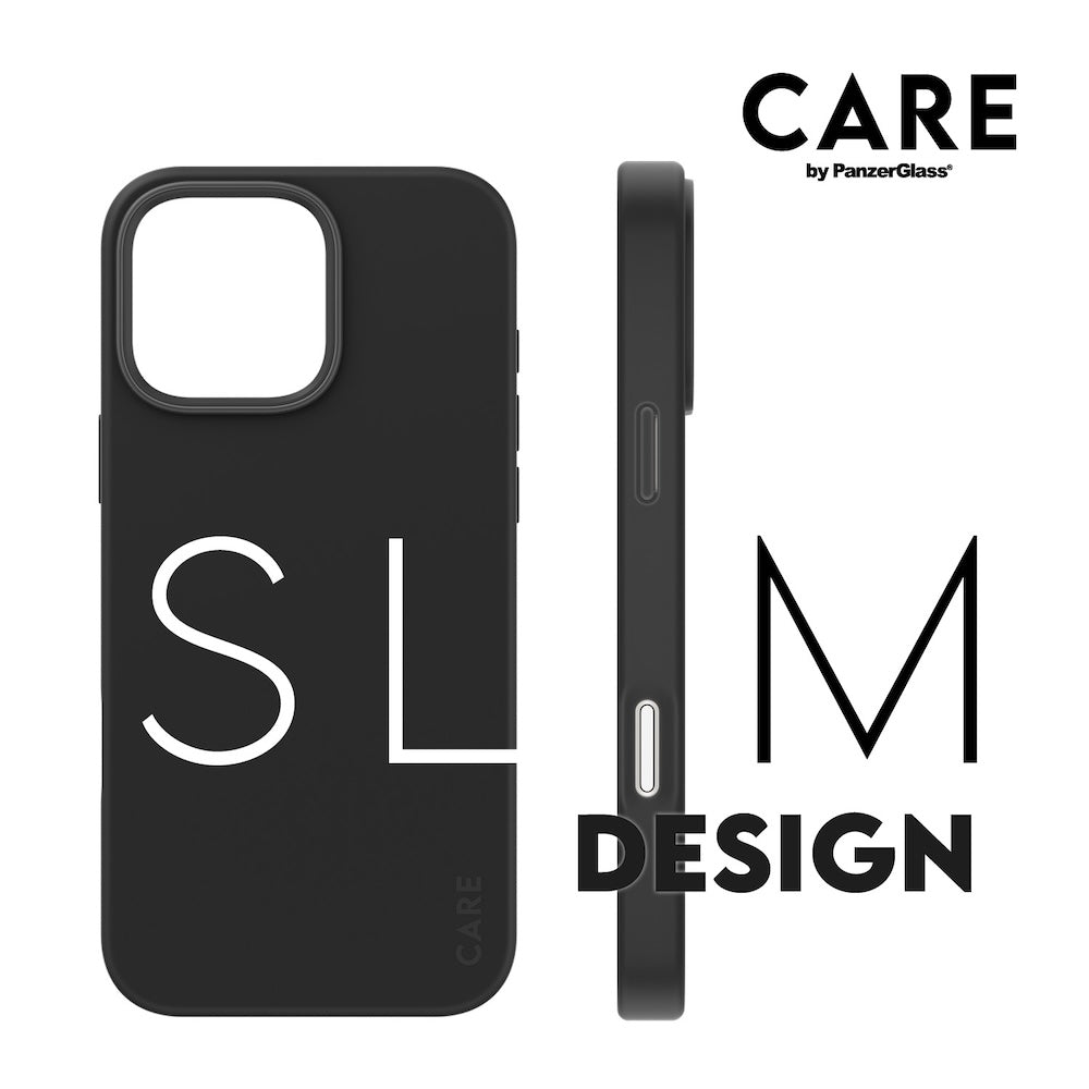 CARE by PanzerGlass Case Fashion Black MagSafe iPhone 16 Pro Max