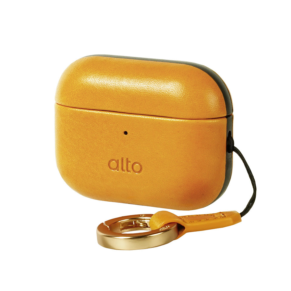 Alto Premium Leather Case AirPods Pro 3 - Caramel Brown