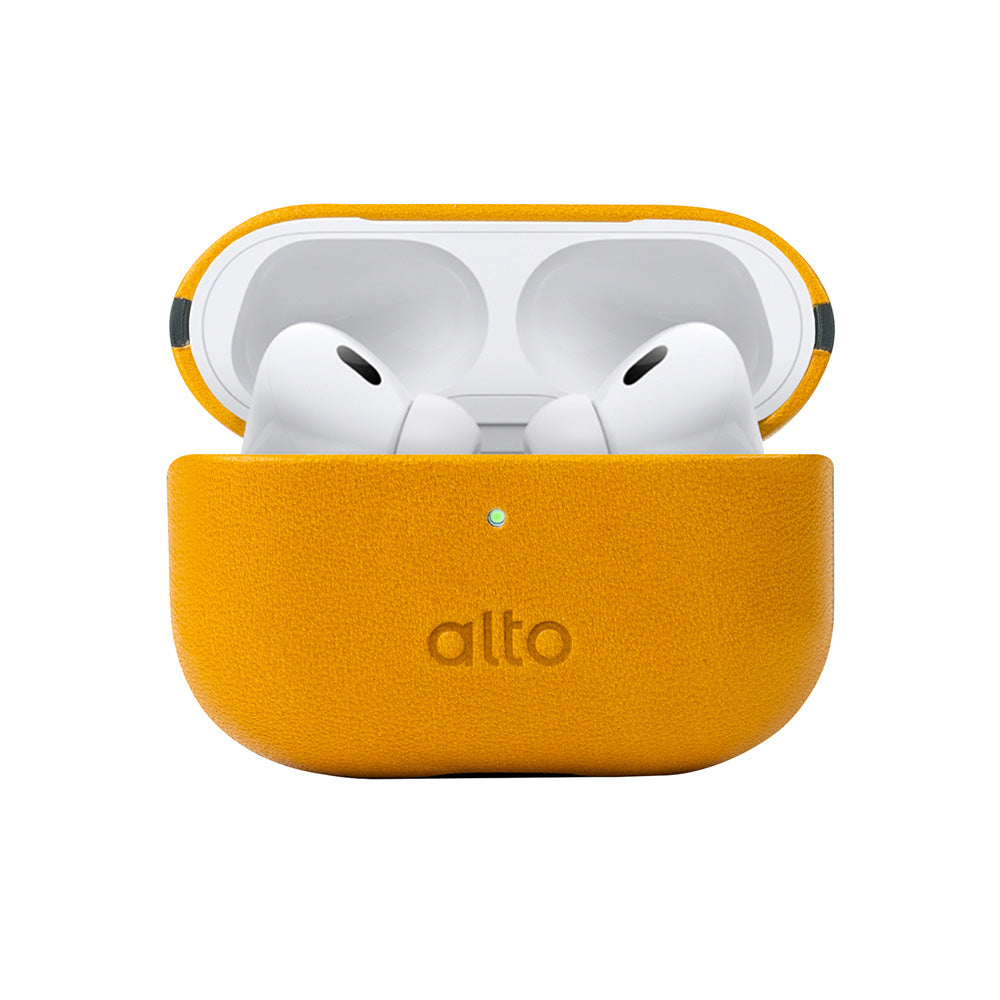 Alto Premium Leather Case AirPods Pro 3 - Caramel Brown