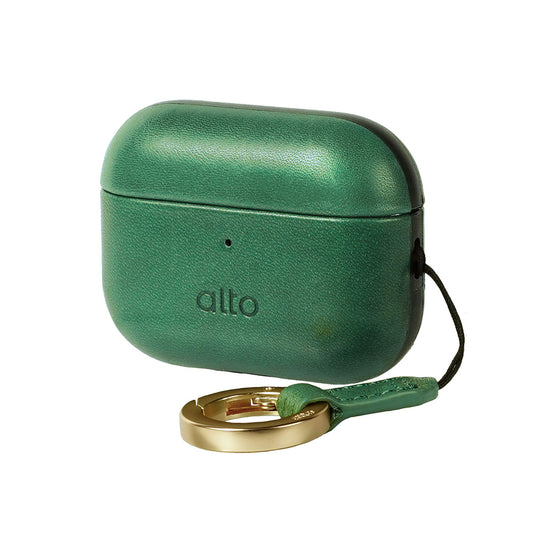 Alto Premium Leather Case AirPods Pro 3 - Forest Green