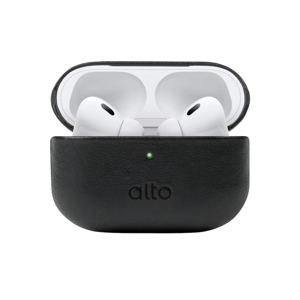 Alto Premium Leather Case AirPods Pro 3 - Raven Black