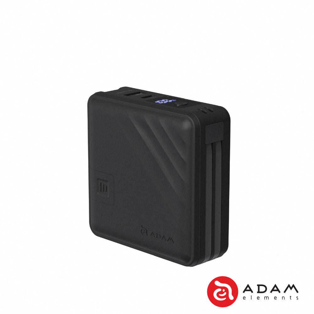 Adam Element GRAVITY X5 5-in-1 Ultra Compact Power Bank (Black)