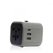Monocozzi Bon Voyage Travel Adaptor - Charcoal