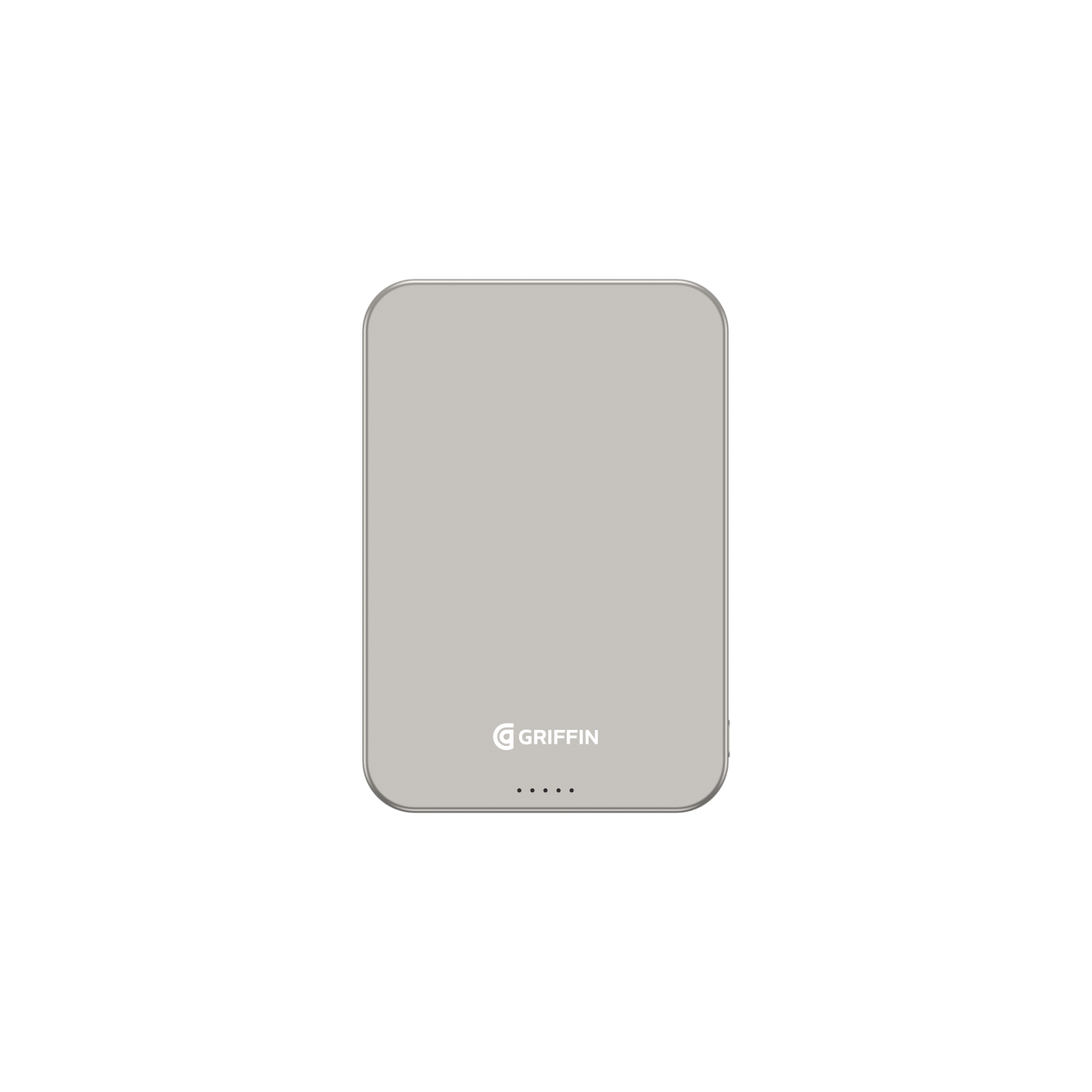 Griffin PowerBrick 5000mAh Qi2 Certified PD 20W Grey