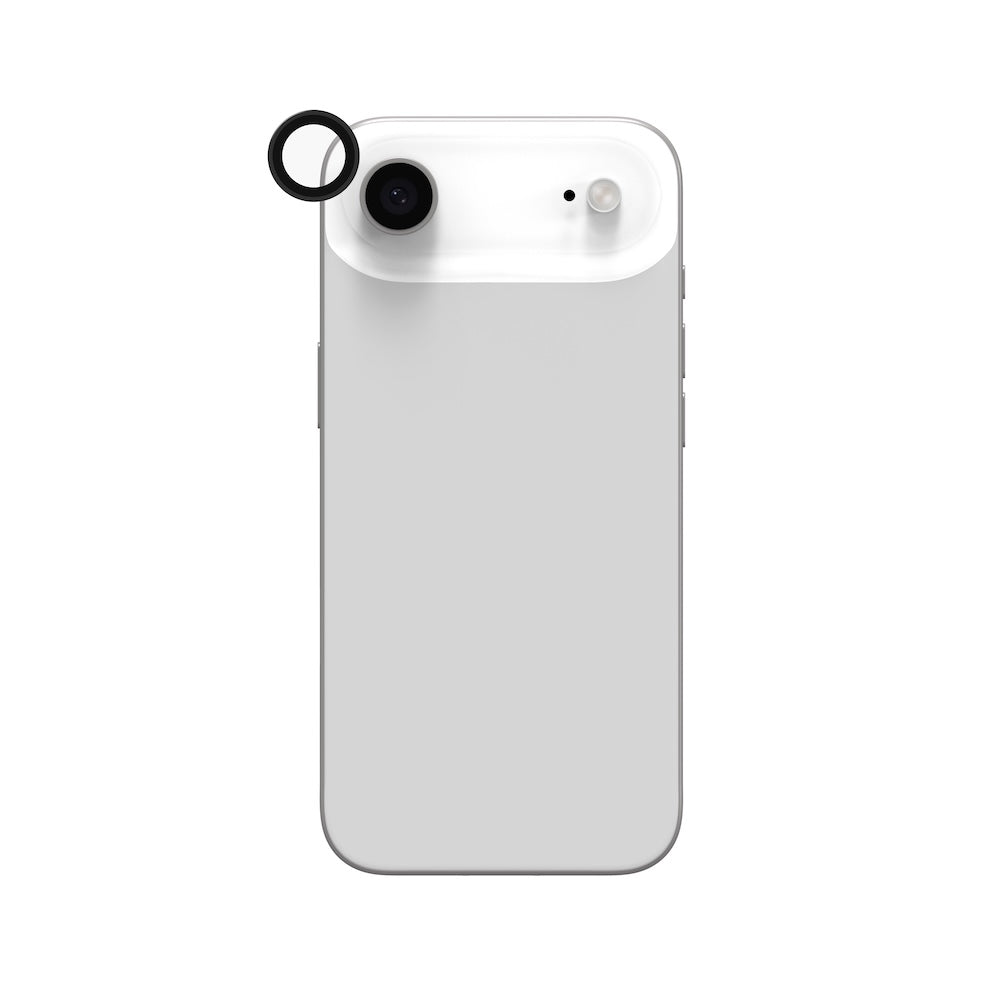 InvisibleShield Glass Elite Camera Rings Lens Protector for iPhone Air - Black