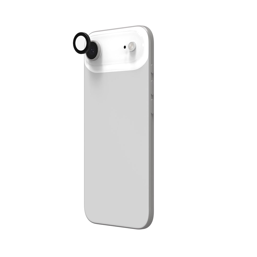 InvisibleShield Glass Elite Camera Rings Lens Protector for iPhone Air - Black