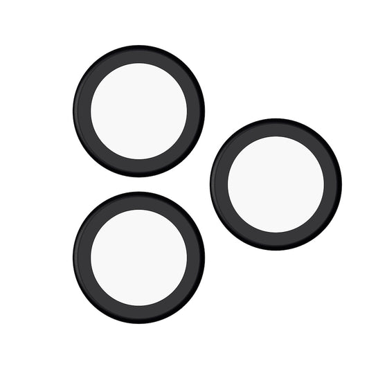 IS-Glass Elite Camera Rings Lens Protector for iPhone 18 Pro/Pro Max Black