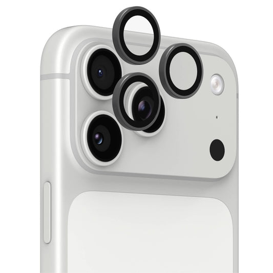 IS-Glass Elite Camera Rings Lens Protector for iPhone 18 Pro/Pro Max Silver