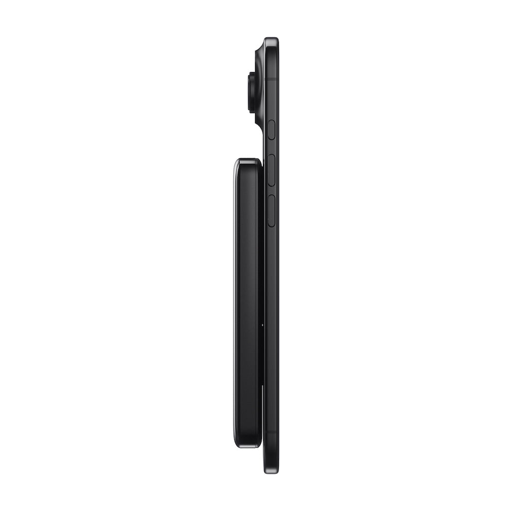 BMX 10000mAh Qi2.2 Solid State Air Power Bank Black