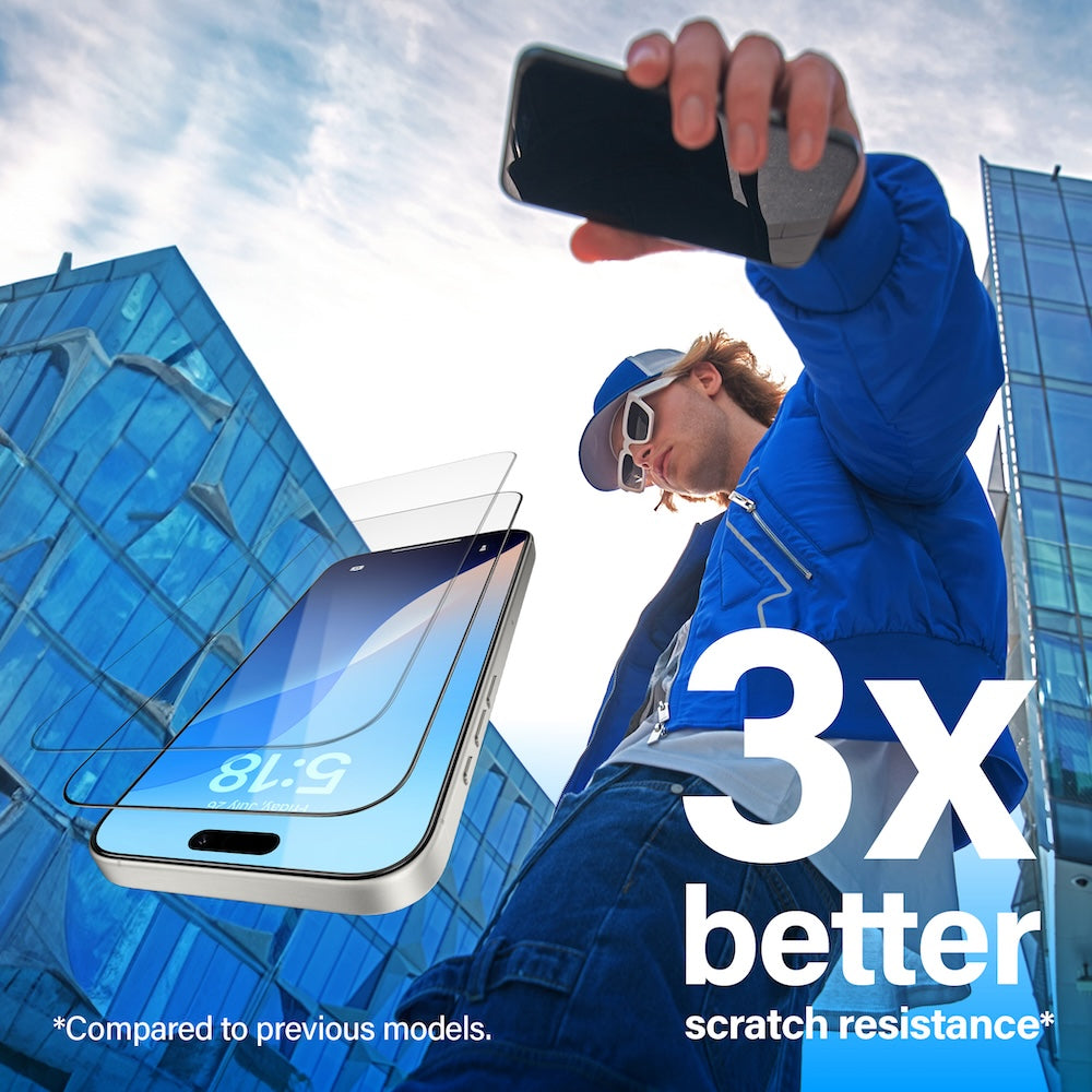 PanzerGlass Apple iPhone 16 Ultra-Wide Fit Screen Protector