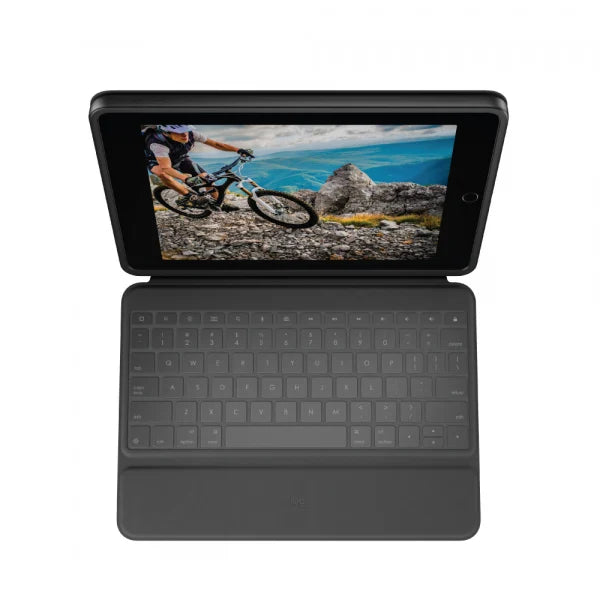 Logitech Rugged Folio Keyboard Case for iPad (7th/8th/9th Gen)