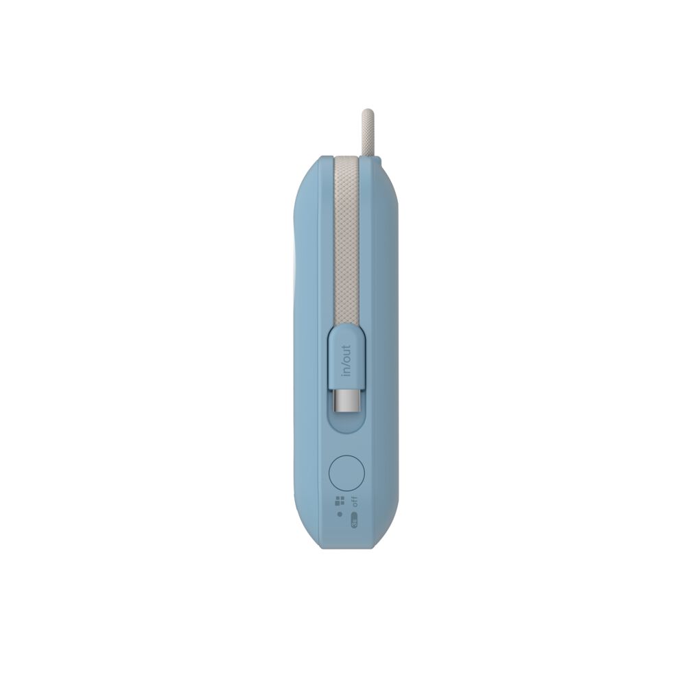 Belkin F1 BoostCharge Pro 10000mAh Magnetic Power Bank with Motion Sensing Light Light Blue