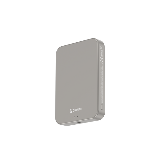 Griffin PowerBrick 10000mAh Qi2 Certified PD 20W Grey
