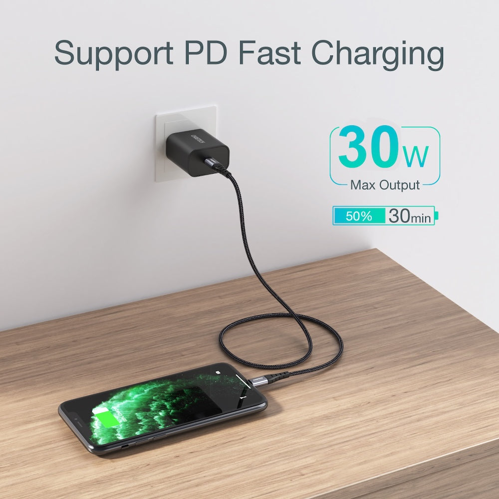 Choetech MFi USB-C to Lightning Cable