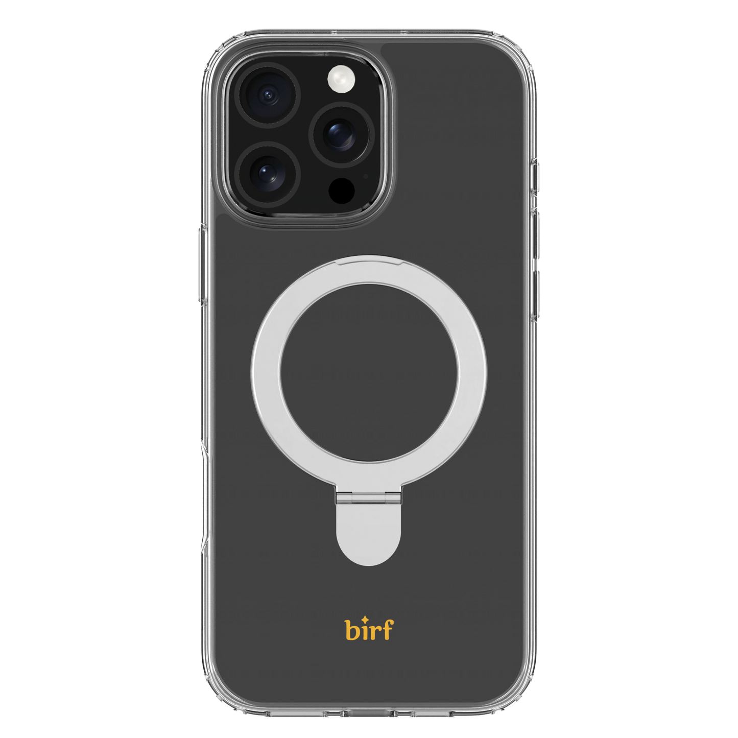 Birf iPhone 16 Pro Max Magsafe EcoGuard Self Standing Clear Case