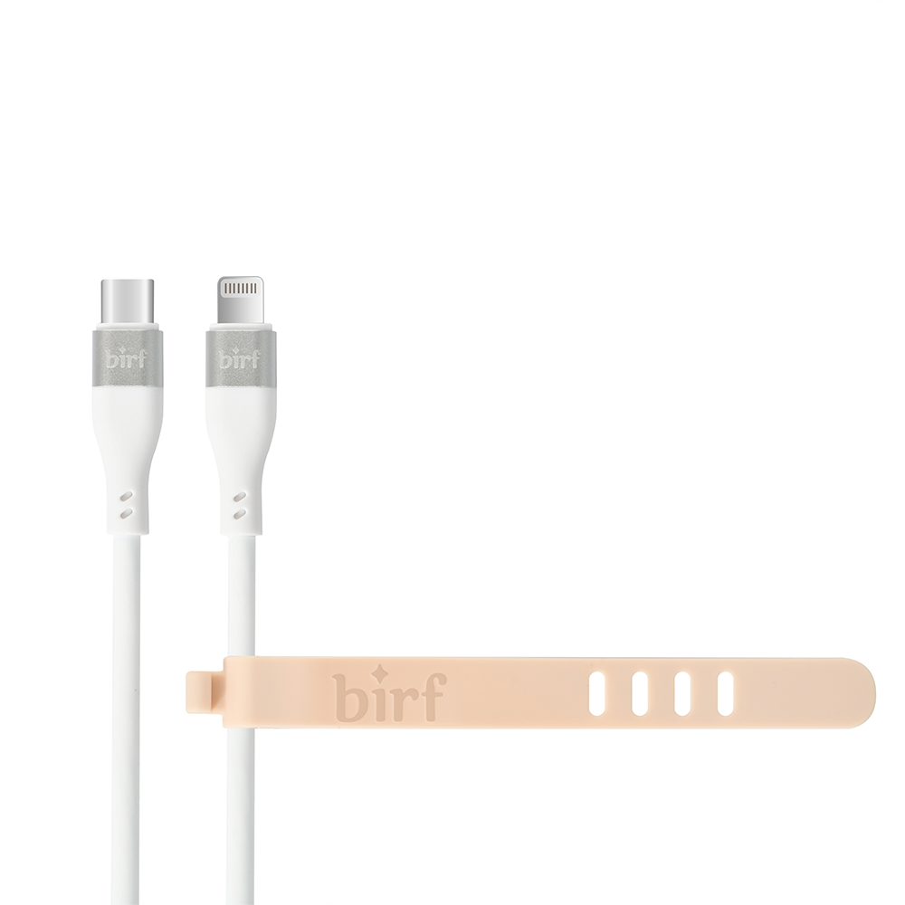Birf Cable USB-C to Lightning MFI 120cm White