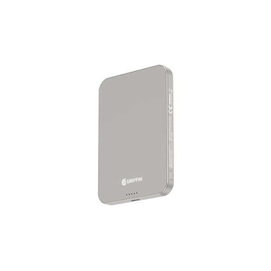 Griffin PowerBrick 5000mAh Qi2 Certified PD 20W Grey