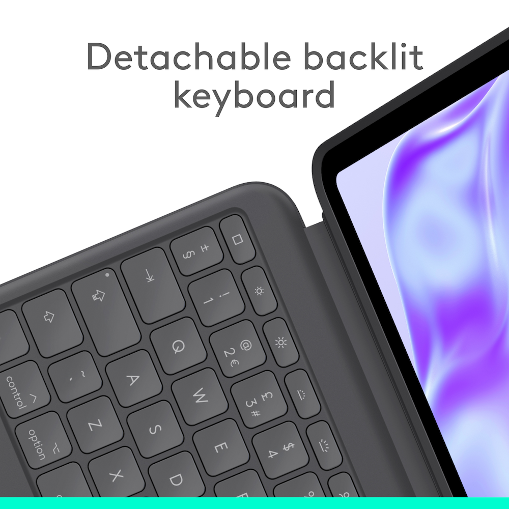 Logitech Combo Touch For iPad Pro 13-inch (M4) - Graphite