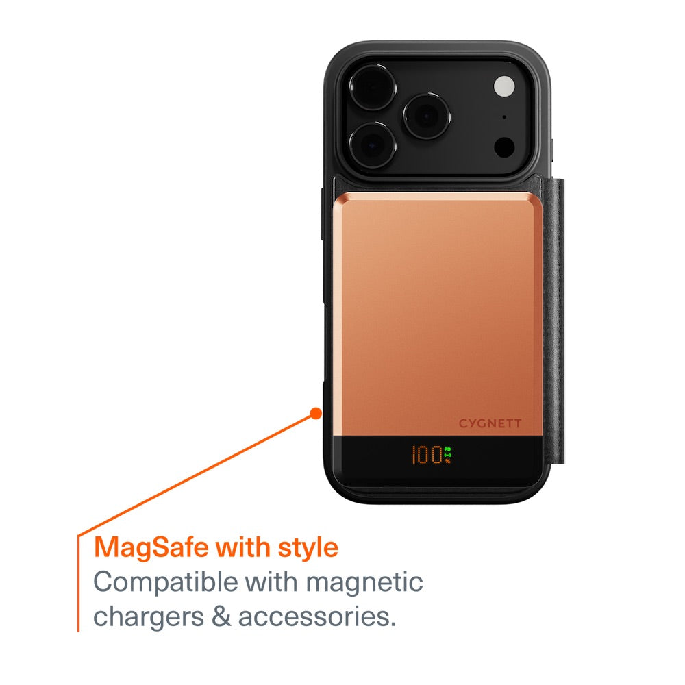 Cygnett Magsafe MagWallet for iPhone 17 Pro - Black