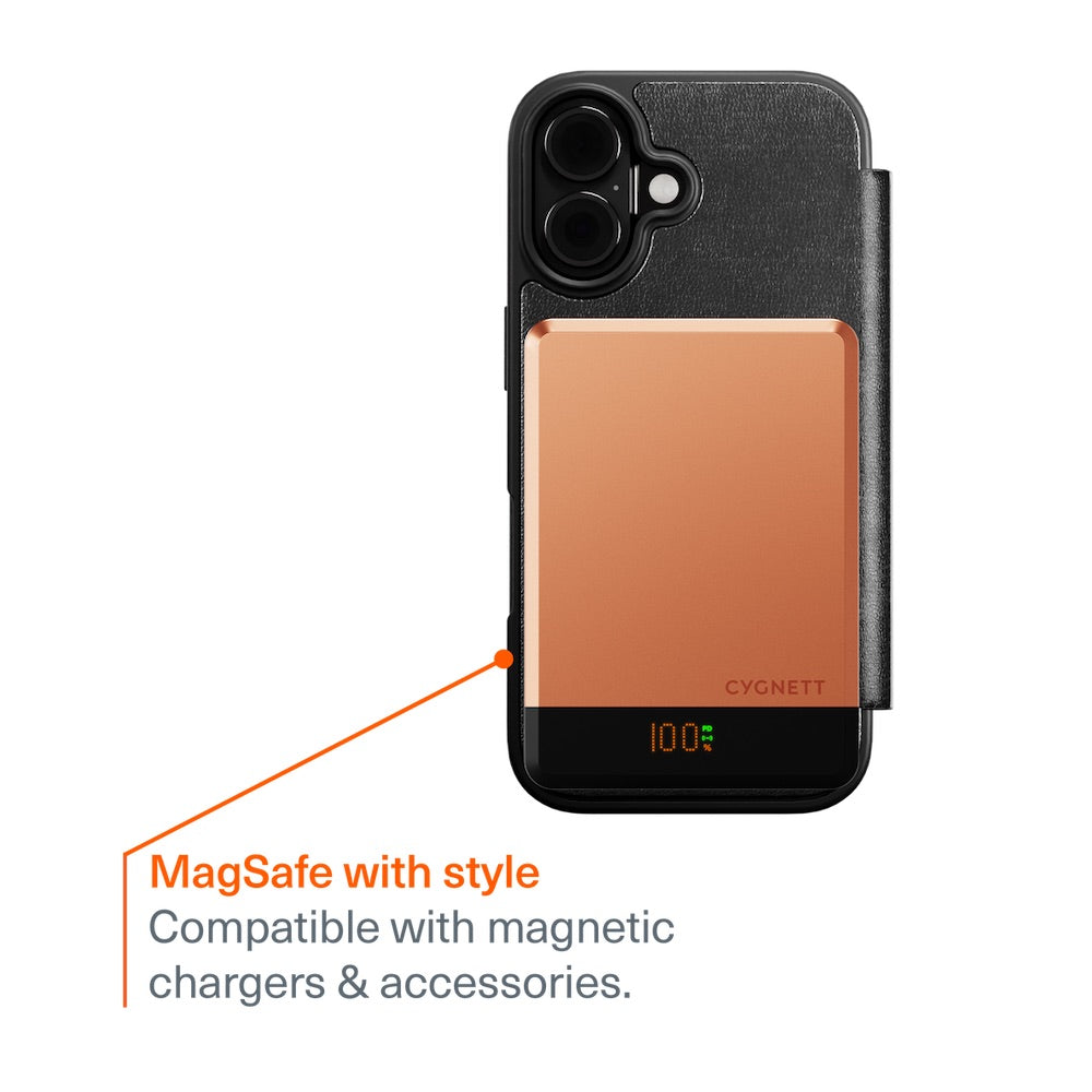 Cygnett Magsafe MagWallet for iPhone 17 - Black