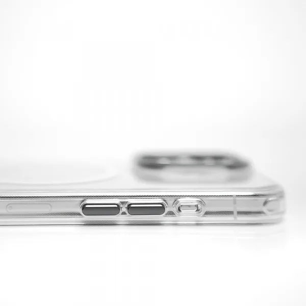 Monocozzi LUCID | Magsafe Compatible SnapOn Shockproof Hybrid Case with Lens Protection for iPhone 15 Pro - Transparent