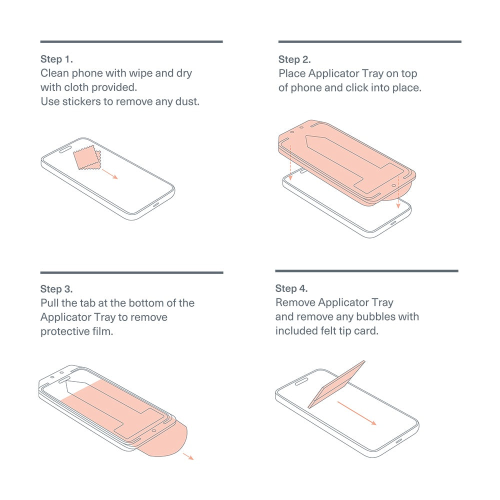 Cygnett CeramicShield Glass Screen Protector for iPhone Air