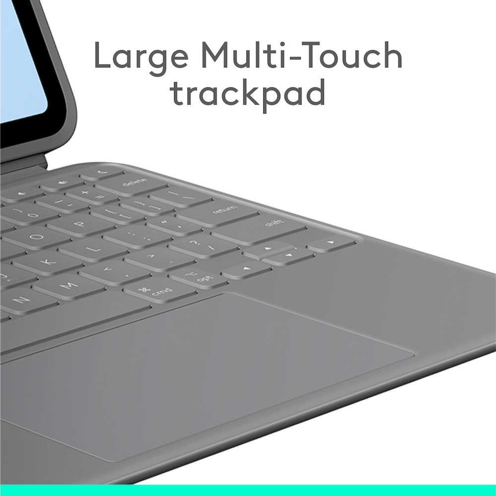 Logitech Combo Touch For iPad Air 11-Inch (M2) - Oxford Grey