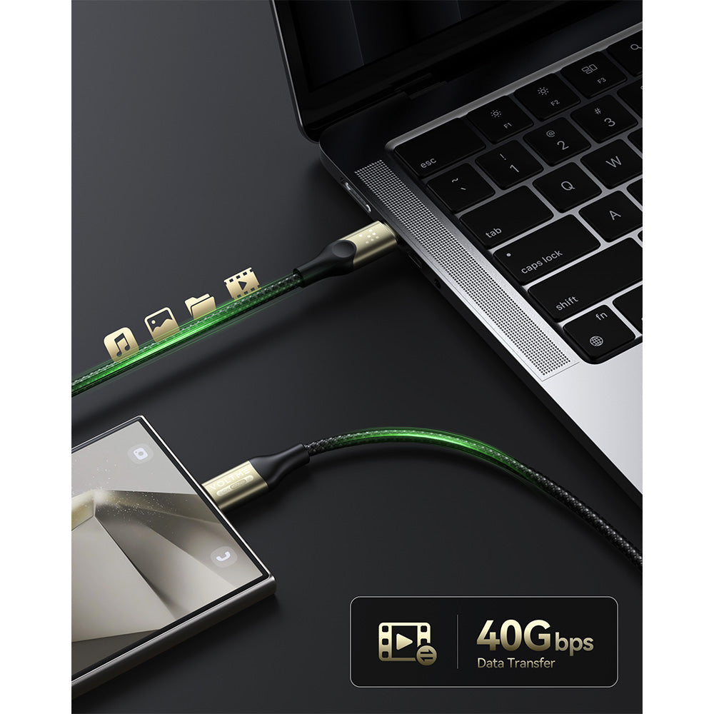 Voltme Powellink Utron Thunderbolt 3 USB-C To C 240W 2m - Black