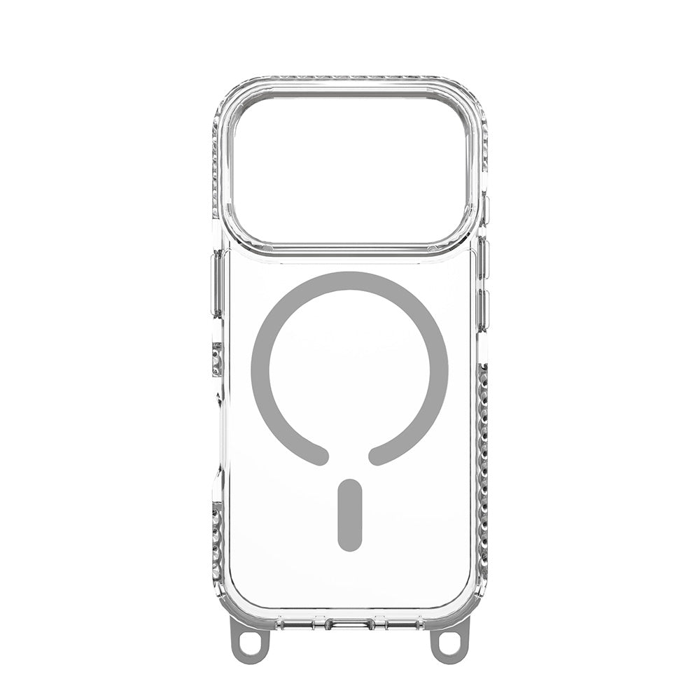 Red Monster Gassan M with Strap iPhone 17 Pro Grey