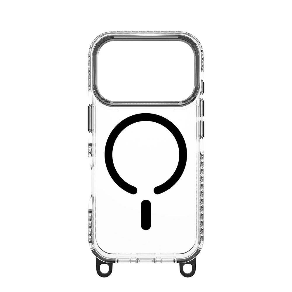 Red Monster Gassan M with Strap iPhone 17 Pro Black